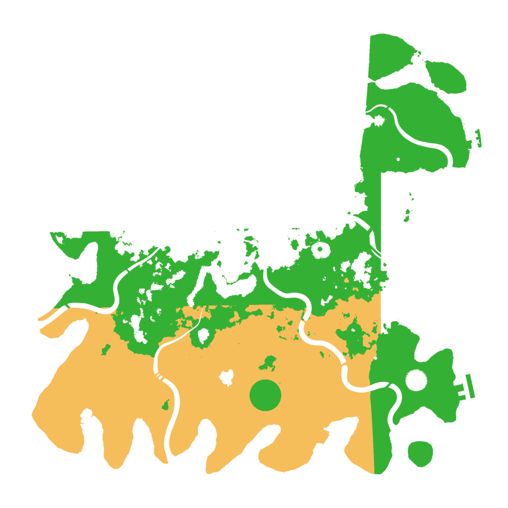 Biome Rust Map: Procedural Map, Size: 4250, Seed: 1023307455