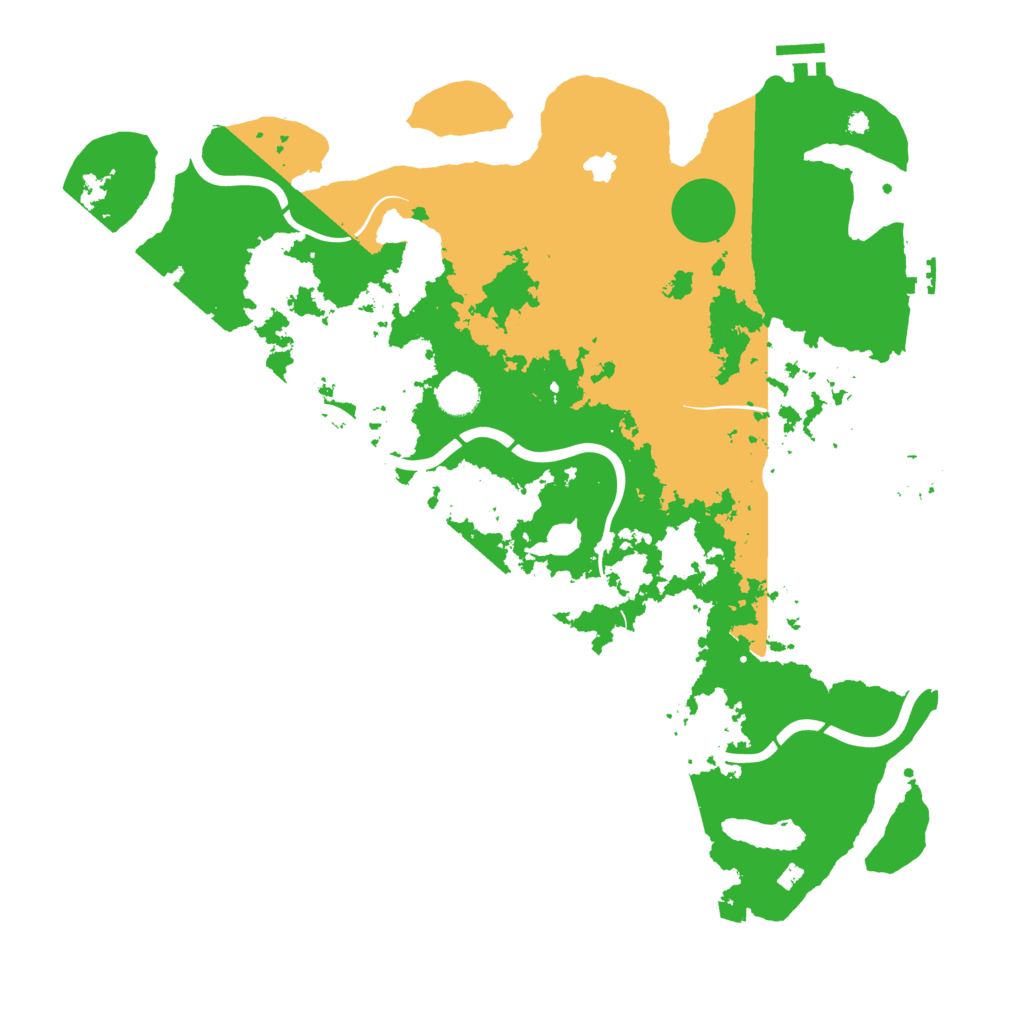 Biome Rust Map: Procedural Map, Size: 4250, Seed: 133331
