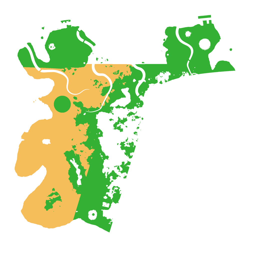 Biome Rust Map: Procedural Map, Size: 4000, Seed: 246392