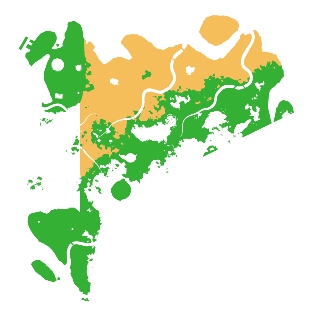 Biome Rust Map: Procedural Map, Size: 4500, Seed: 714154