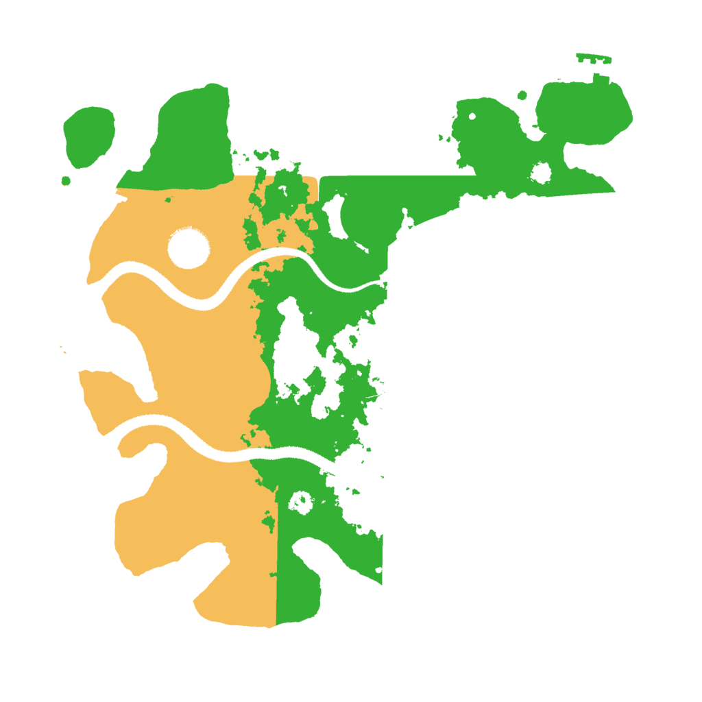 Biome Rust Map: Procedural Map, Size: 3000, Seed: 860979415
