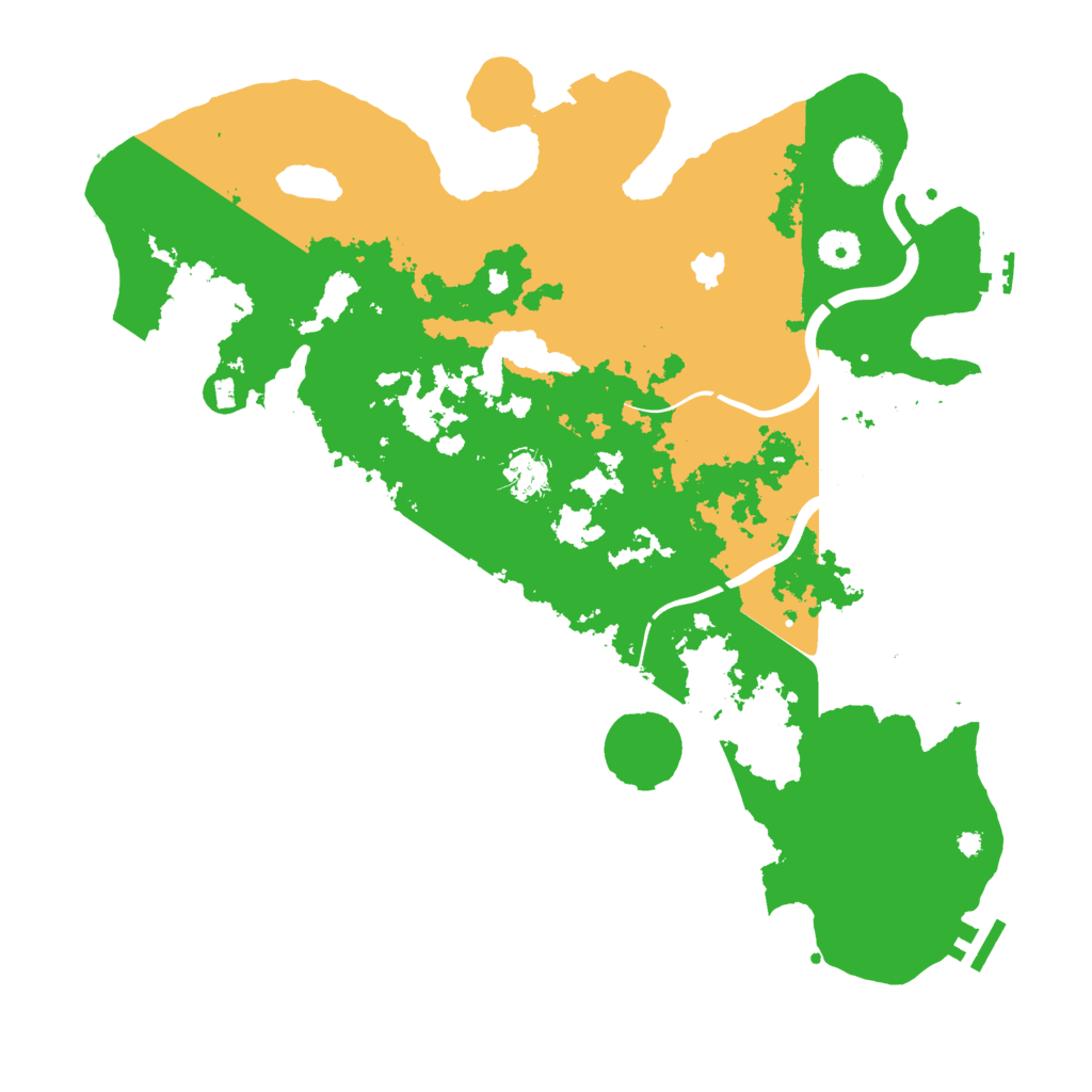 Biome Rust Map: Procedural Map, Size: 4000, Seed: 1078846477