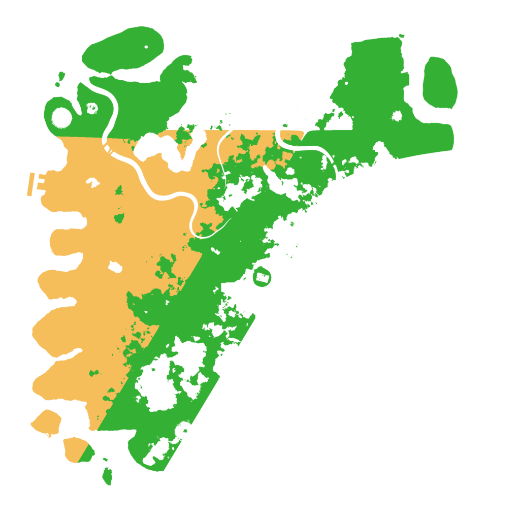 Biome Rust Map: Procedural Map, Size: 4500, Seed: 94044250