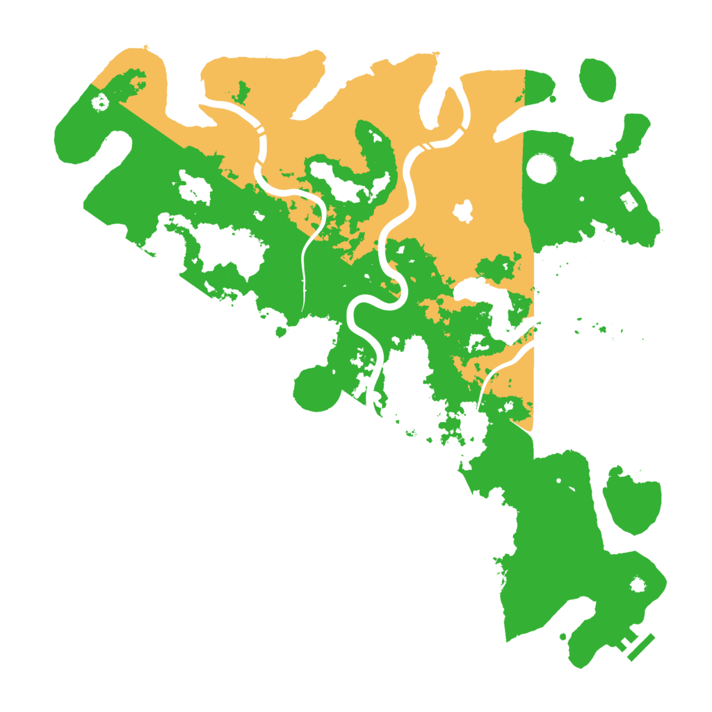 Biome Rust Map: Procedural Map, Size: 4250, Seed: 513077852
