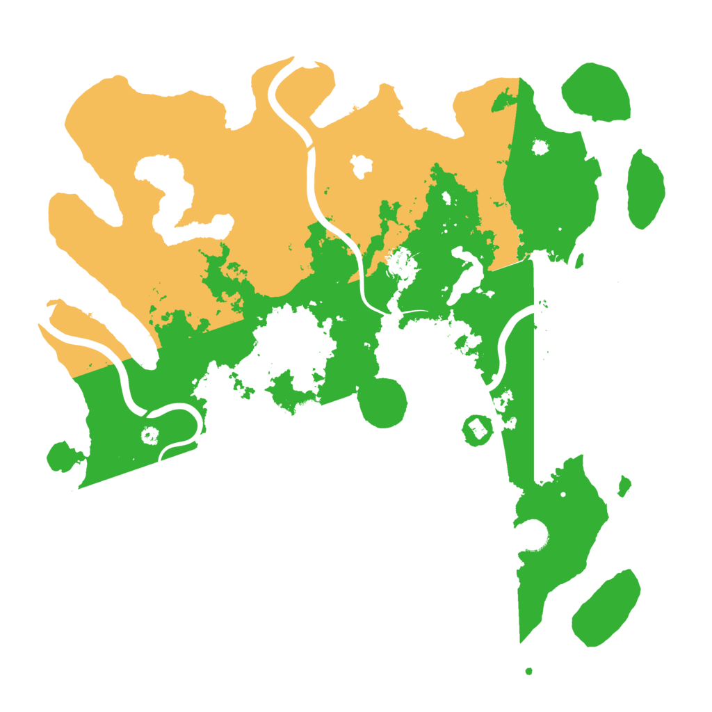 Biome Rust Map: Procedural Map, Size: 4000, Seed: 176904070