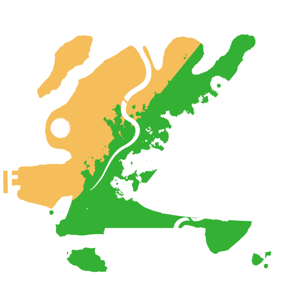 Biome Rust Map: Procedural Map, Size: 2750, Seed: 88512
