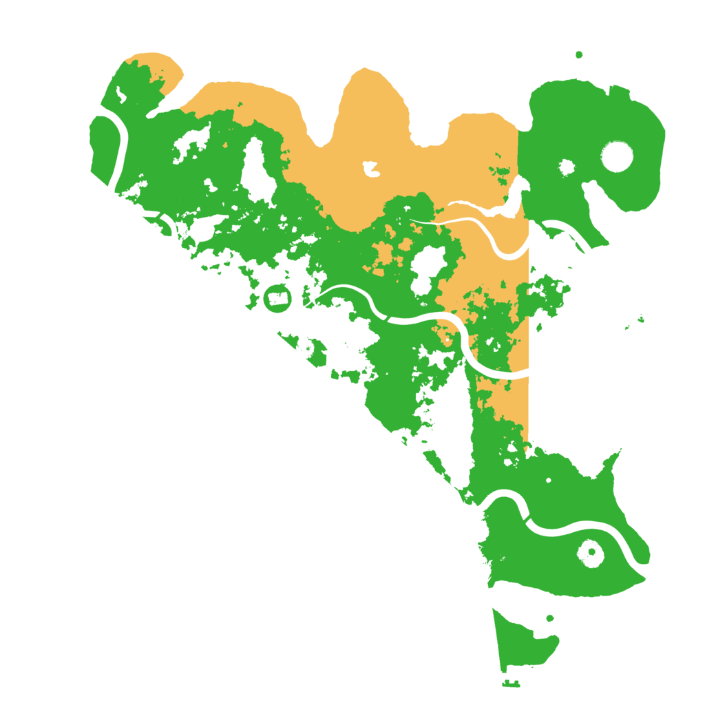 Biome Rust Map: Procedural Map, Size: 4000, Seed: 186865