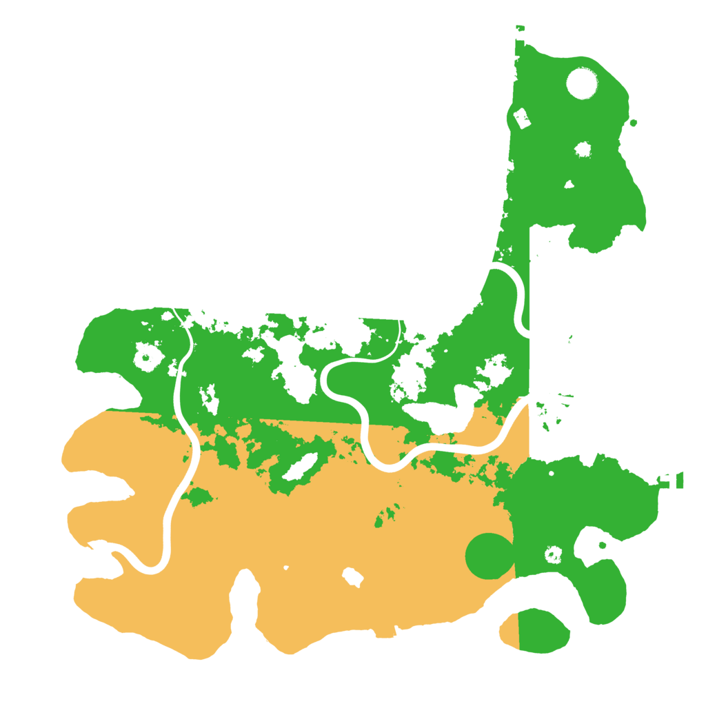 Biome Rust Map: Procedural Map, Size: 4000, Seed: 984486