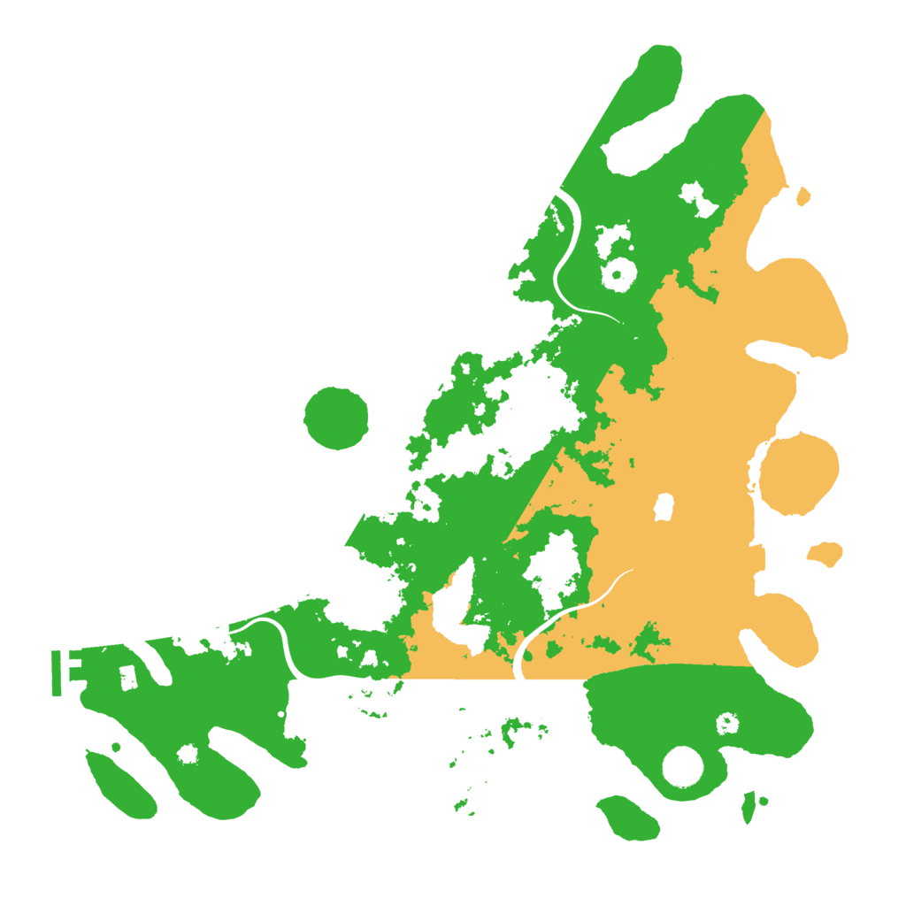 Biome Rust Map: Procedural Map, Size: 4000, Seed: 743553