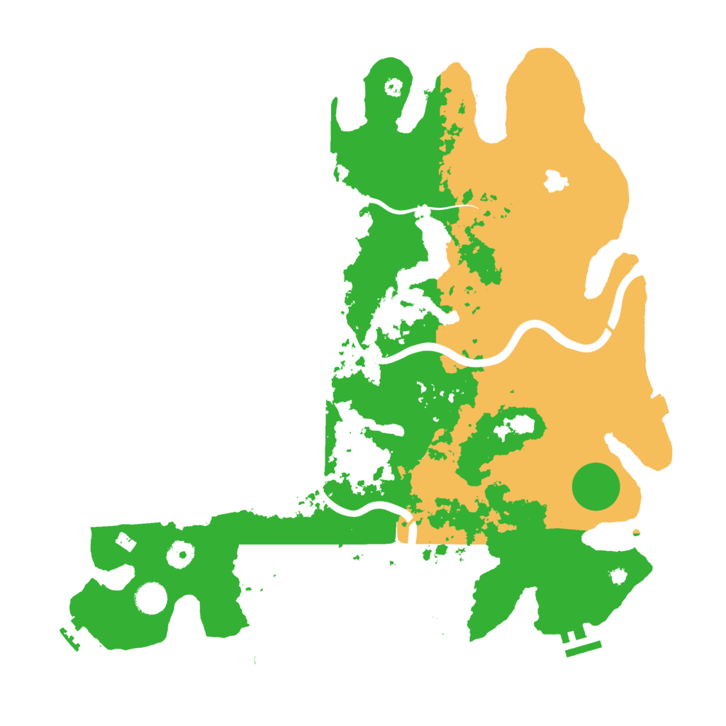 Biome Rust Map: Procedural Map, Size: 4000, Seed: 232206275