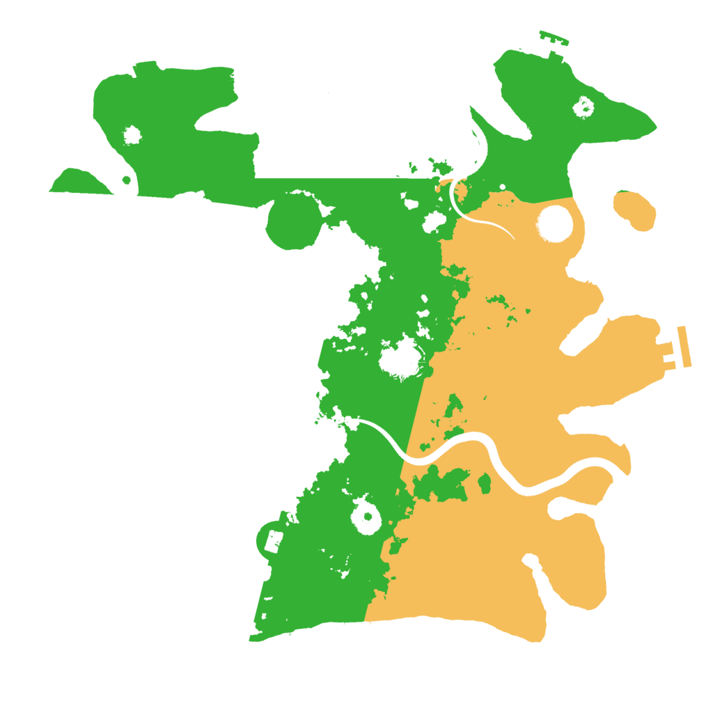 Biome Rust Map: Procedural Map, Size: 3500, Seed: 1903735686