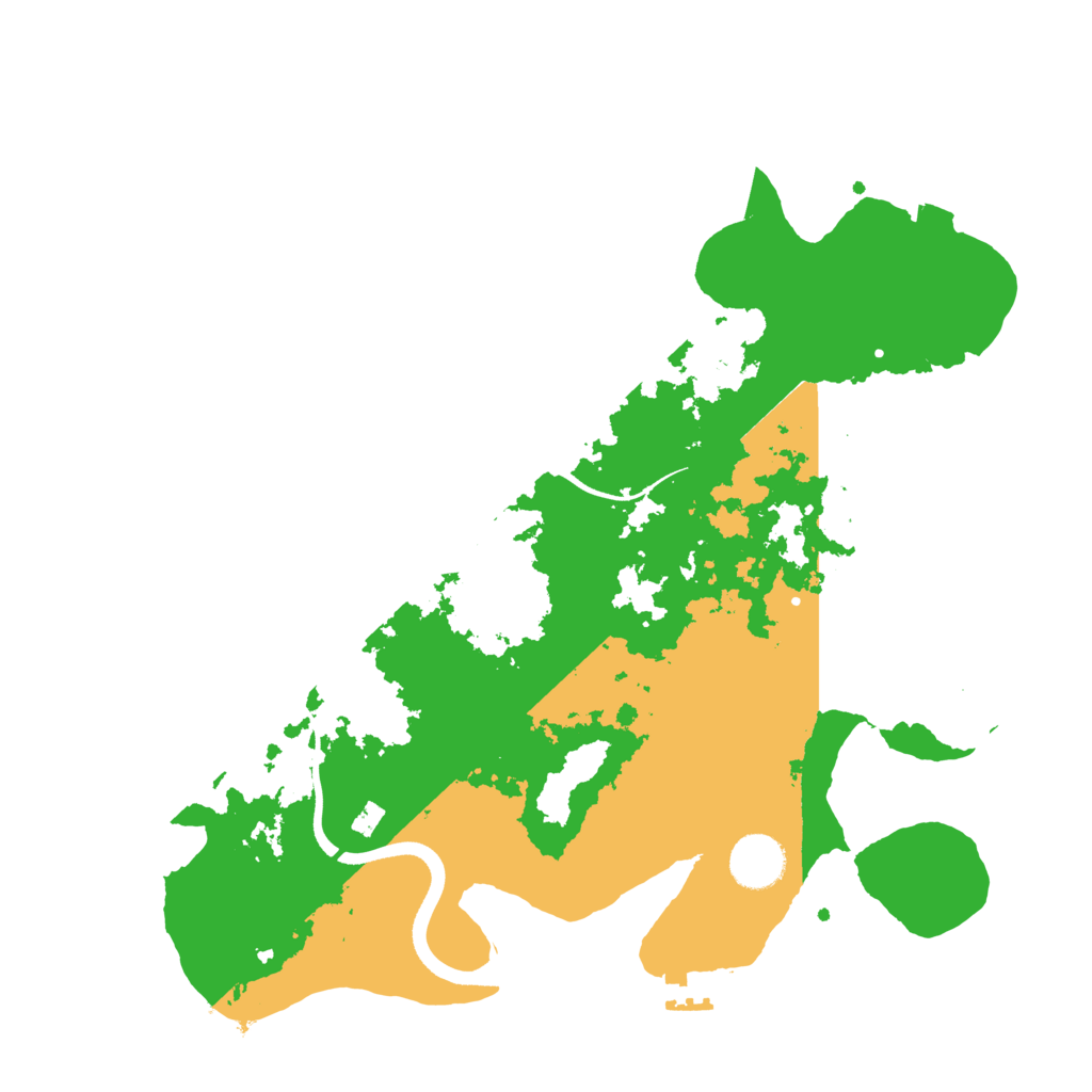 Biome Rust Map: Procedural Map, Size: 3500, Seed: 1470121513
