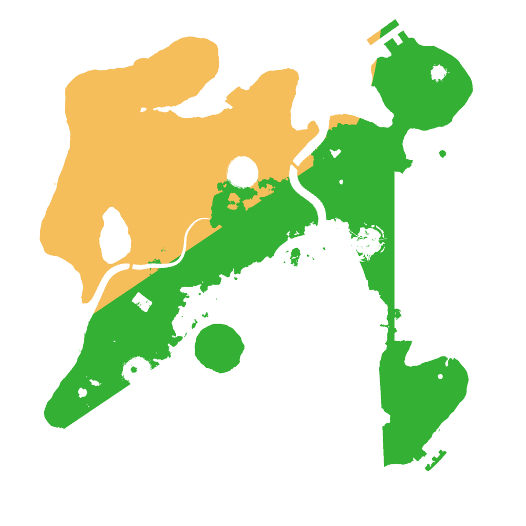 Biome Rust Map: Procedural Map, Size: 3000, Seed: 703622170