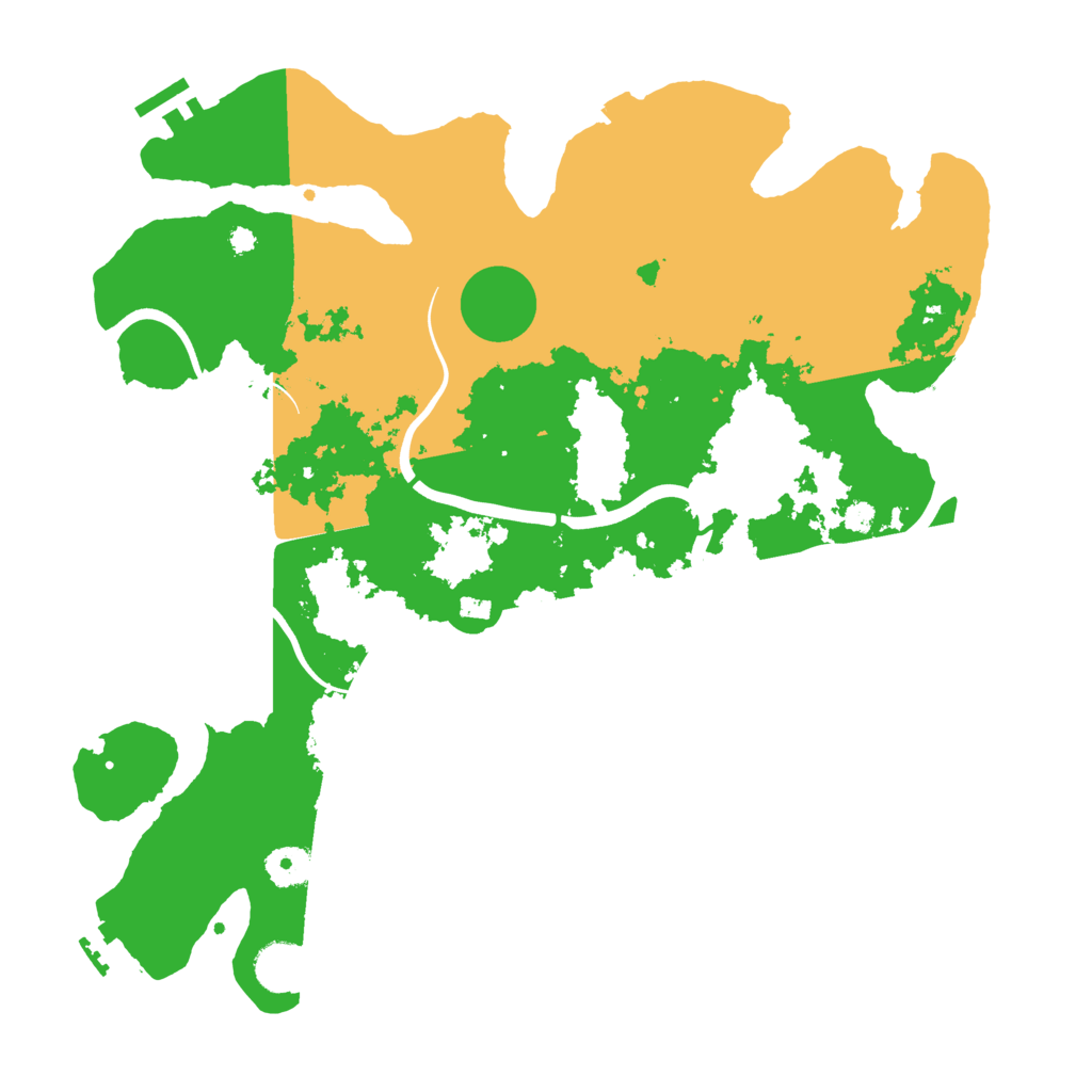 Biome Rust Map: Procedural Map, Size: 3800, Seed: 1112408258