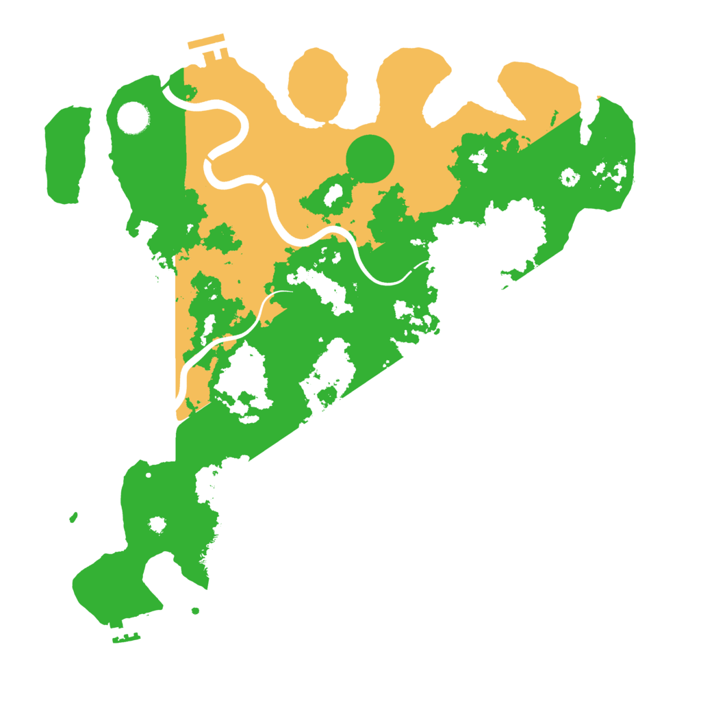 Biome Rust Map: Procedural Map, Size: 3830, Seed: 16