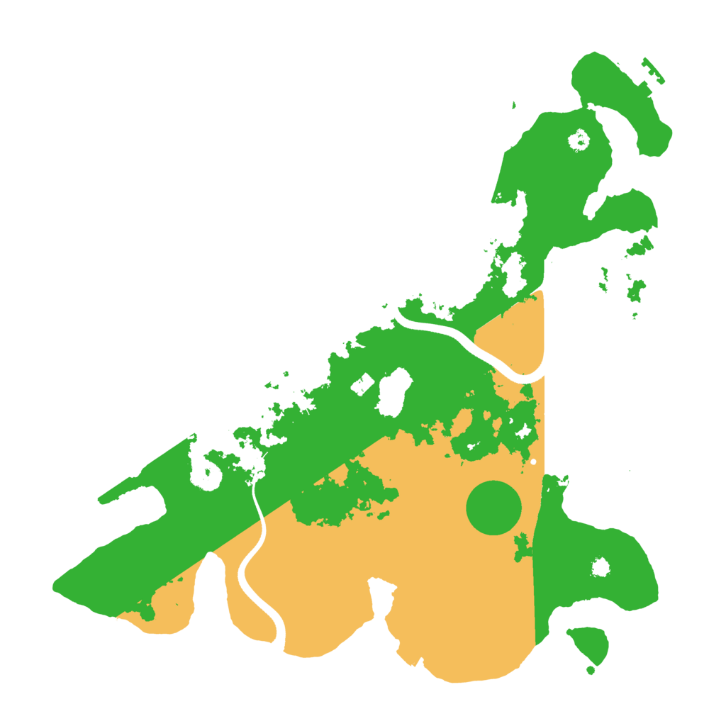 Biome Rust Map: Procedural Map, Size: 3500, Seed: 1609679947