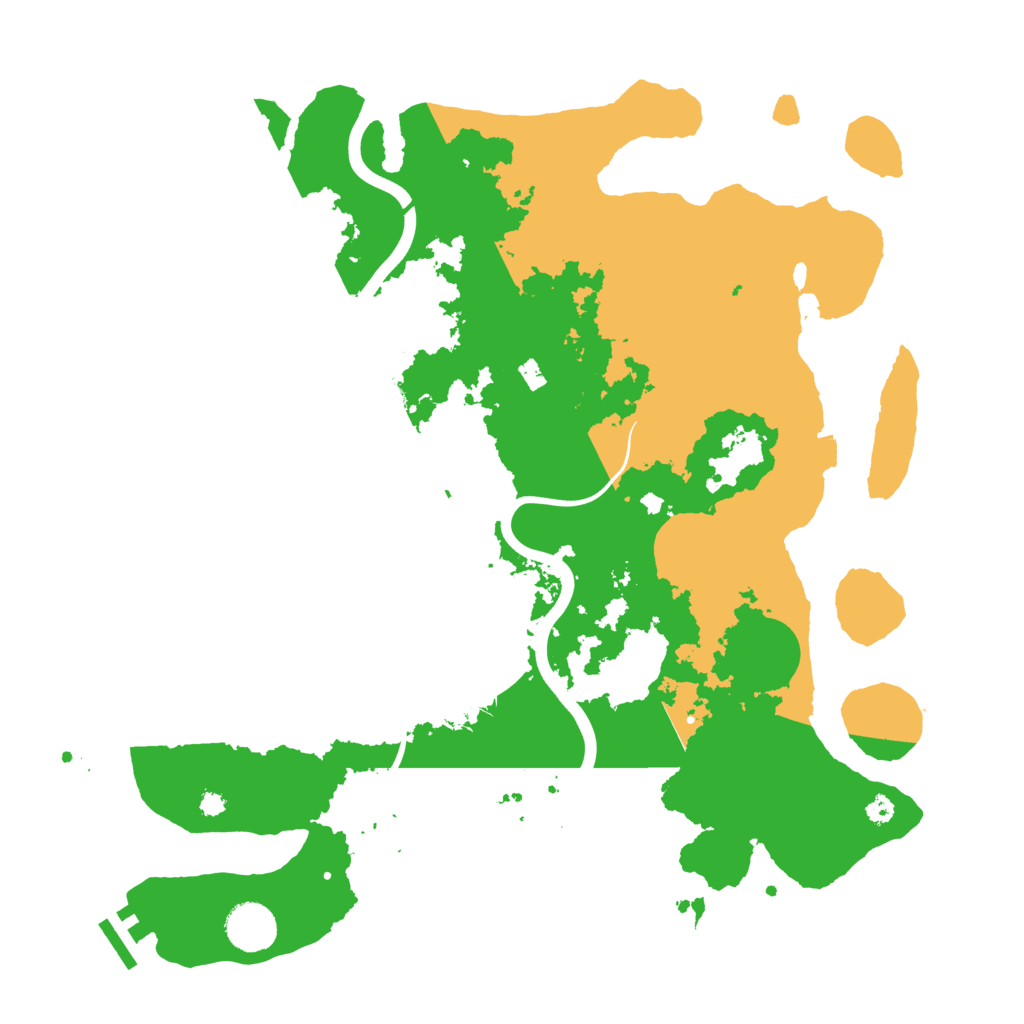 Biome Rust Map: Procedural Map, Size: 3750, Seed: 93128