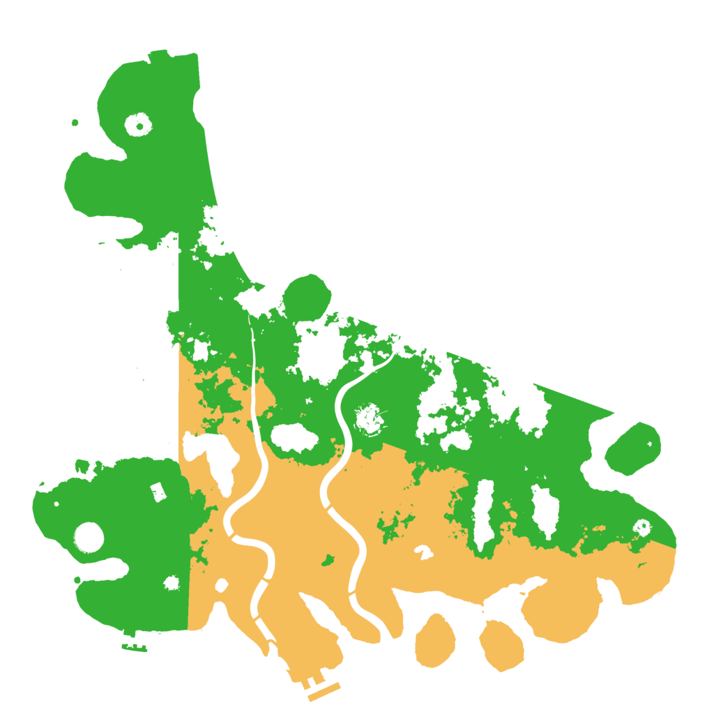 Biome Rust Map: Procedural Map, Size: 4250, Seed: 123432324