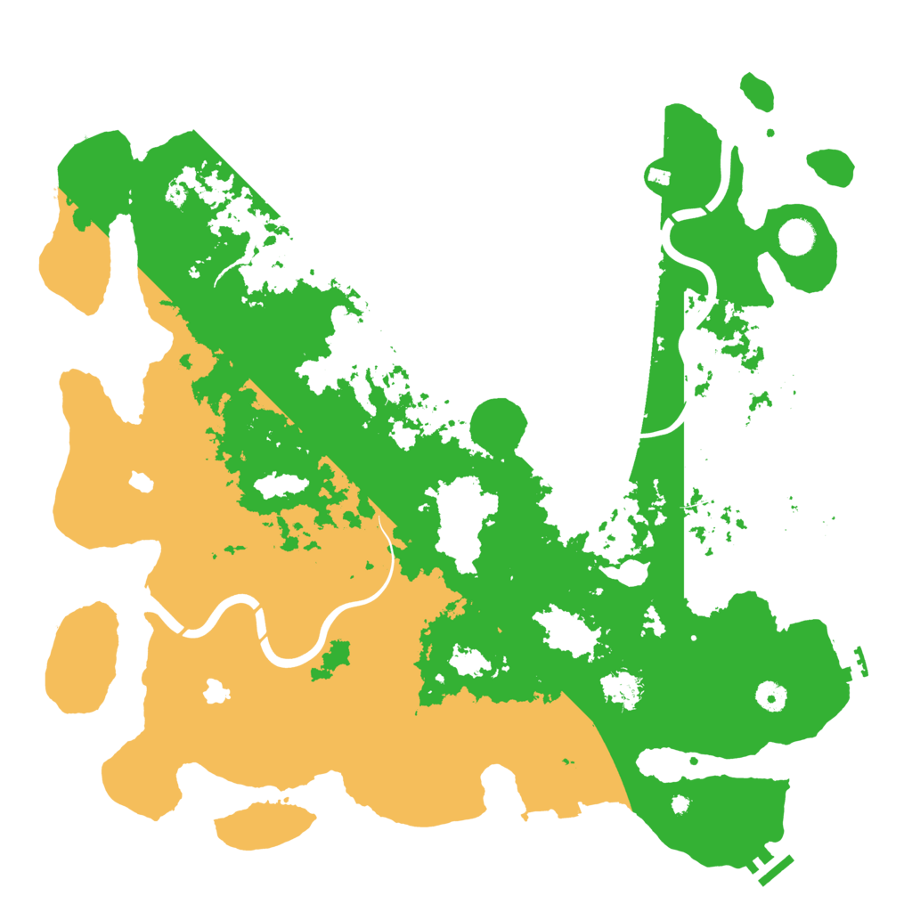 Biome Rust Map: Procedural Map, Size: 4500, Seed: 1422398023