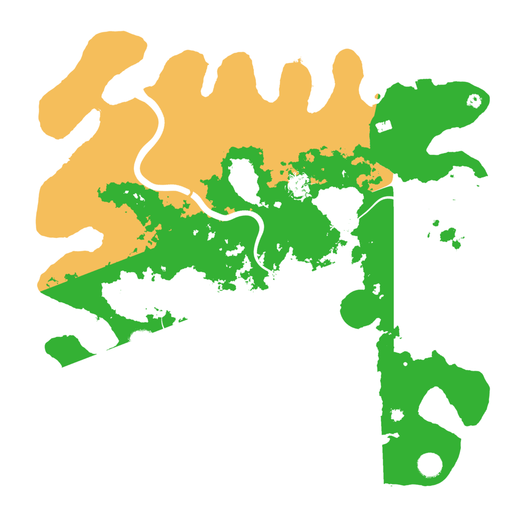 Biome Rust Map: Procedural Map, Size: 3750, Seed: 22019