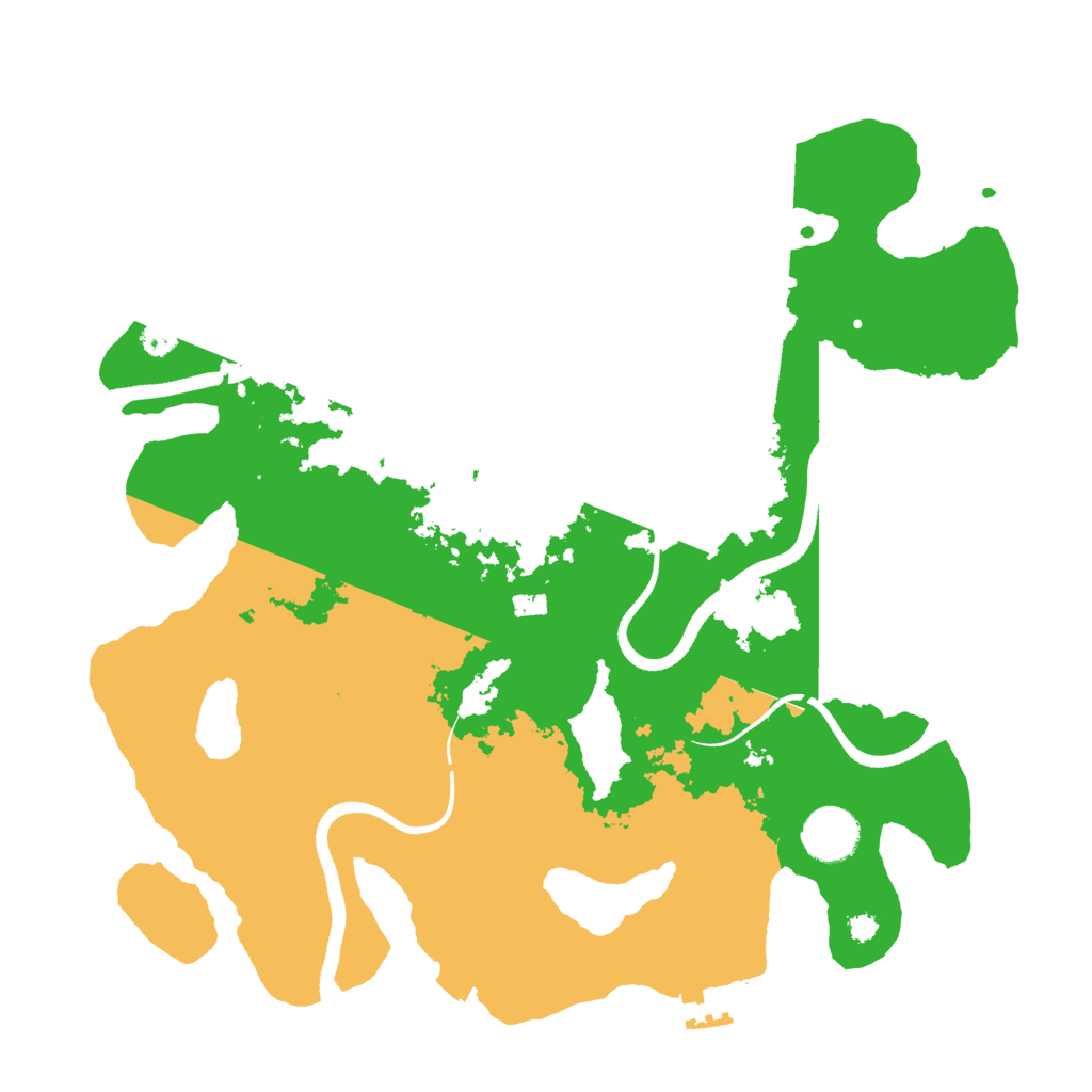 Biome Rust Map: Procedural Map, Size: 3500, Seed: 1204546024