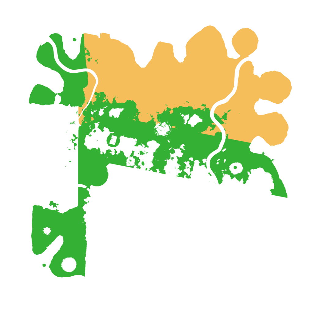 Biome Rust Map: Procedural Map, Size: 3750, Seed: 1843907035
