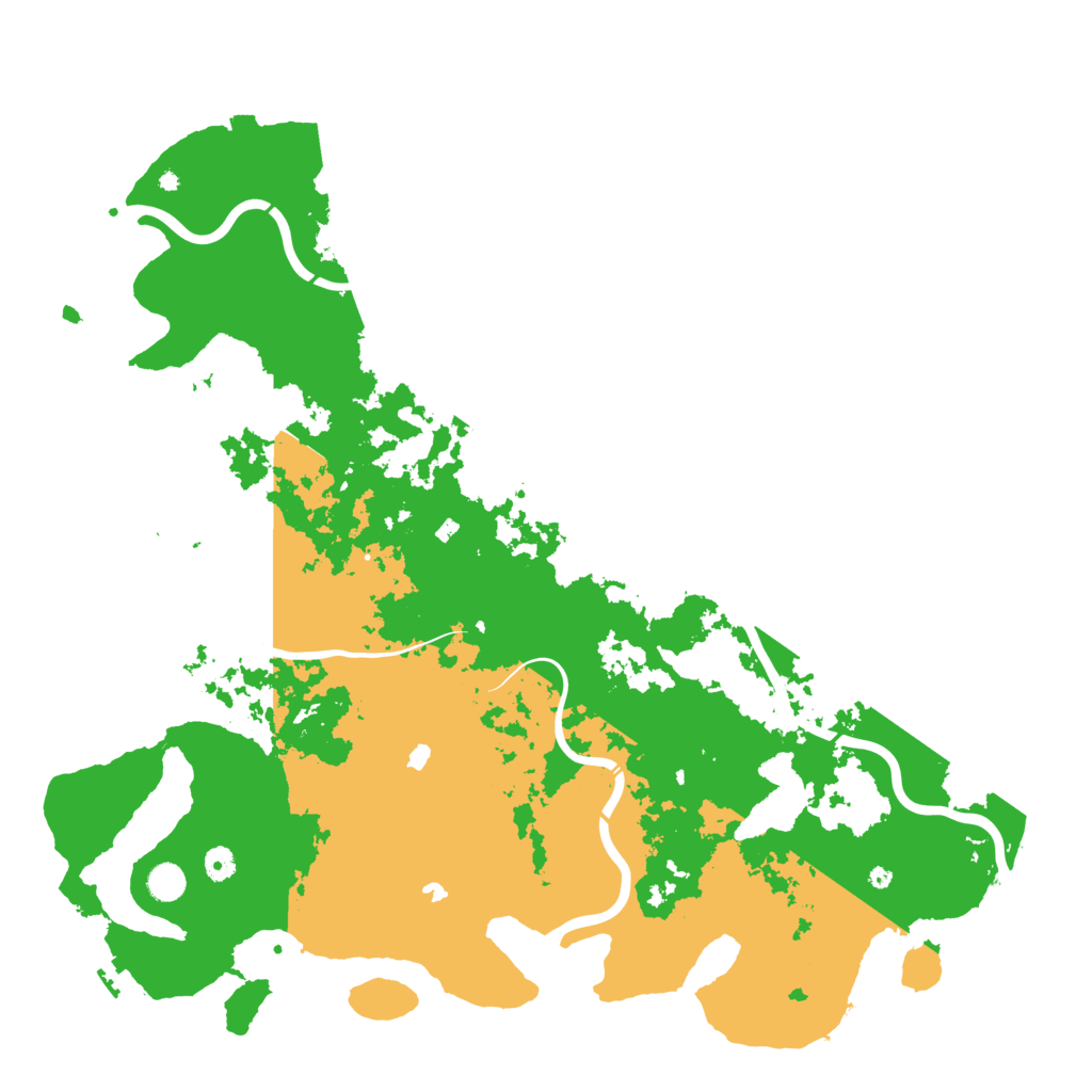 Biome Rust Map: Procedural Map, Size: 5000, Seed: 1847362917