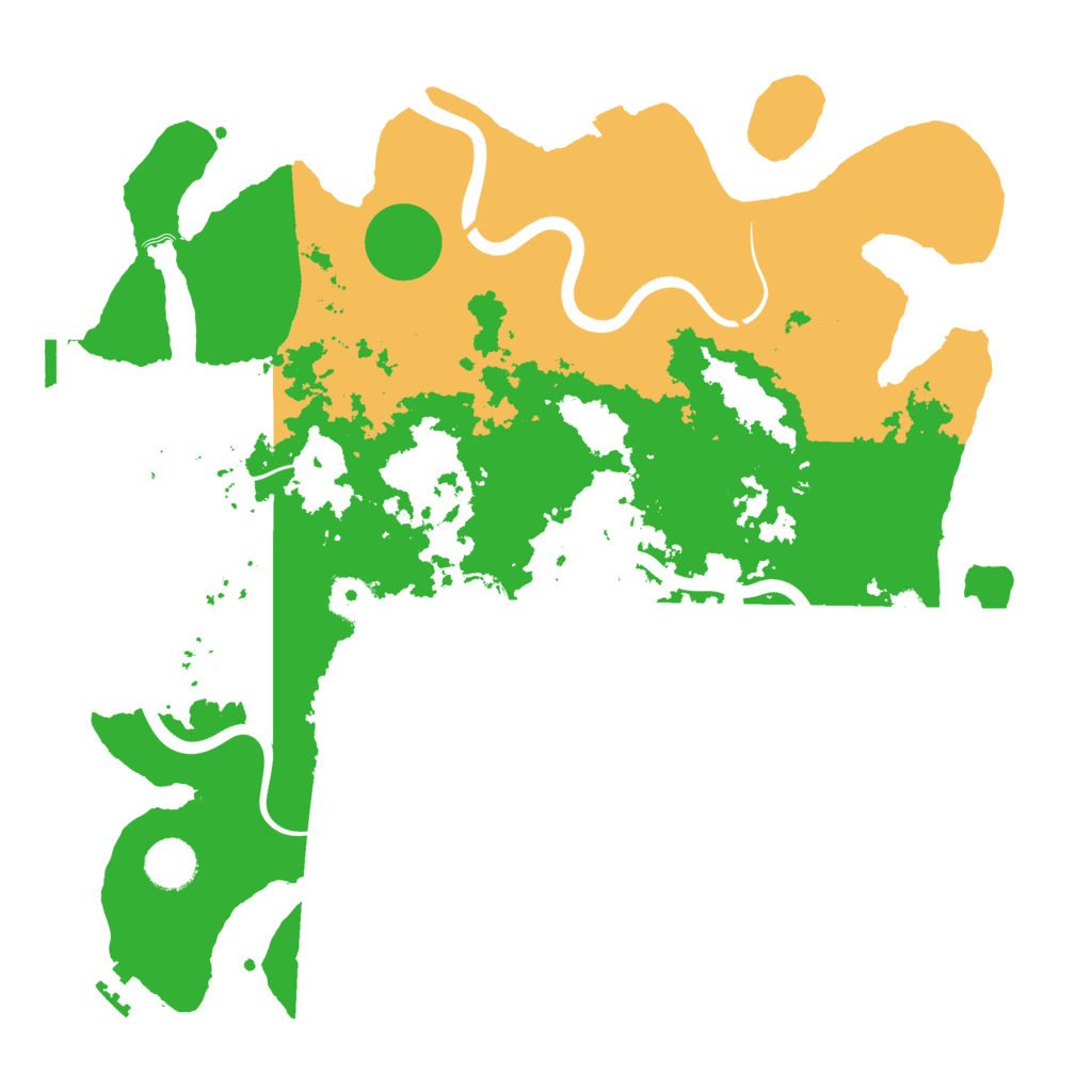 Biome Rust Map: Procedural Map, Size: 3750, Seed: 63941