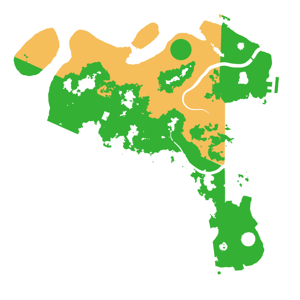 Biome Rust Map: Procedural Map, Size: 3750, Seed: 31047