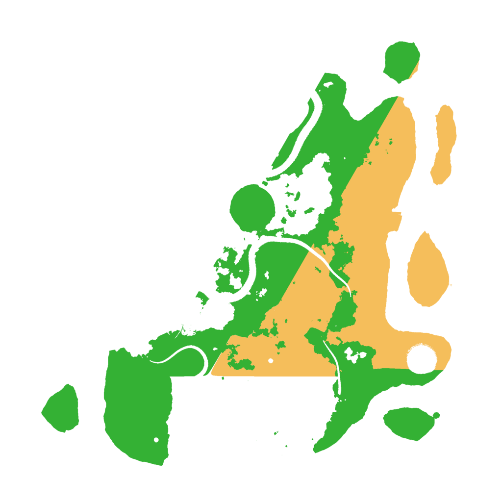 Biome Rust Map: Procedural Map, Size: 3000, Seed: 1035645234