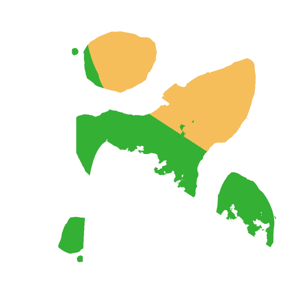 Biome Rust Map: Procedural Map, Size: 1750, Seed: 860484944