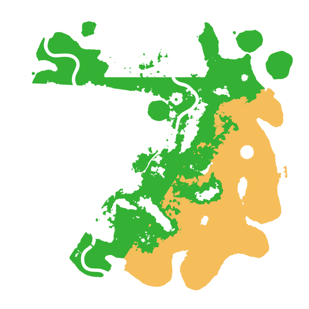 Biome Rust Map: Procedural Map, Size: 4000, Seed: 1562212612