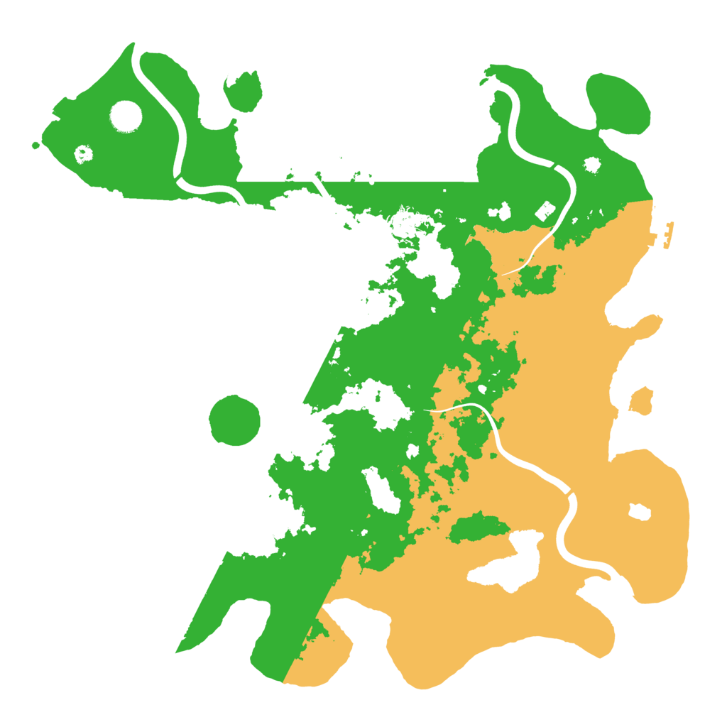 Biome Rust Map: Procedural Map, Size: 4000, Seed: 758755419