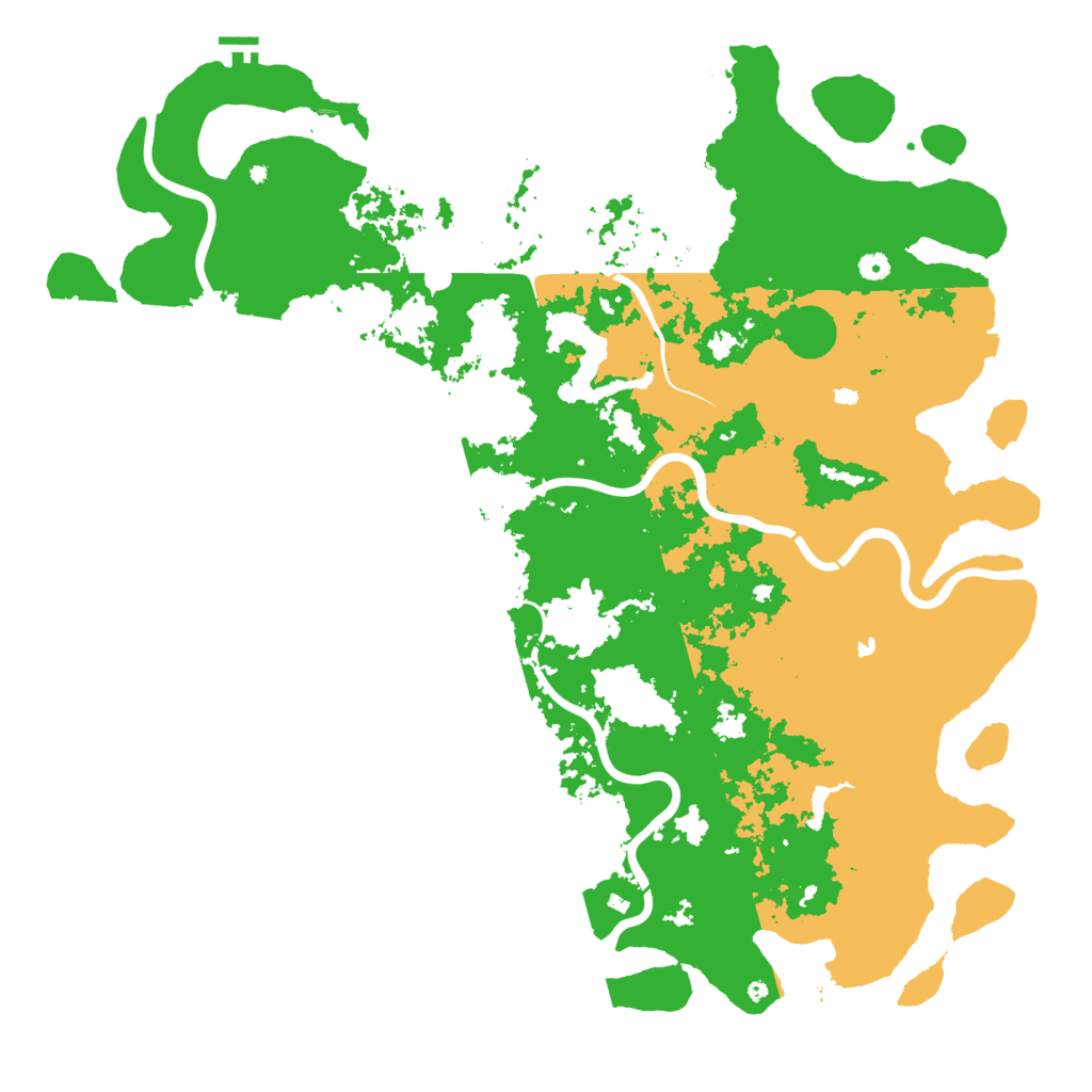 Biome Rust Map: Procedural Map, Size: 5500, Seed: 16668899