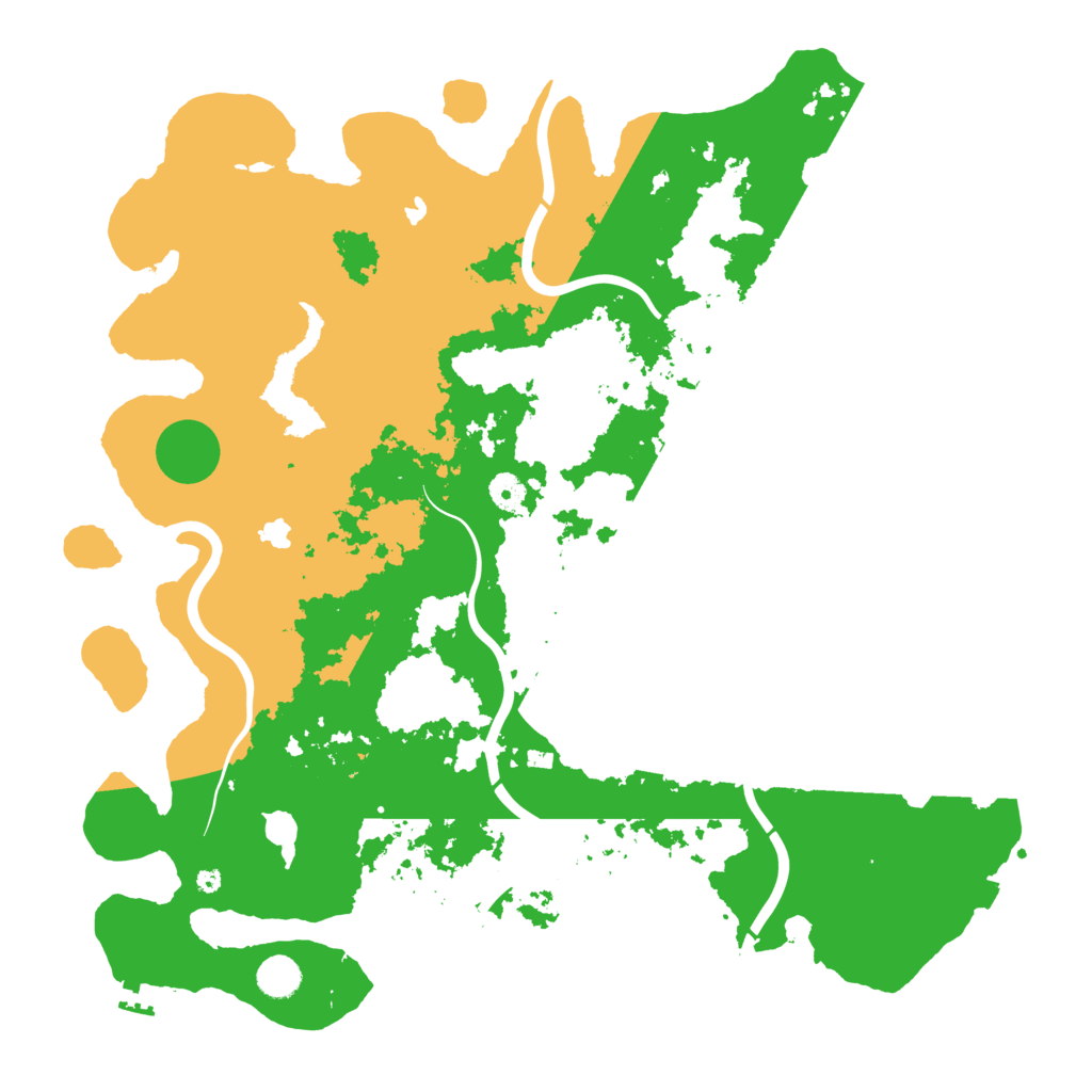 Biome Rust Map: Procedural Map, Size: 4500, Seed: 974197243