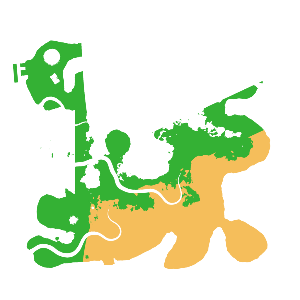 Biome Rust Map: Procedural Map, Size: 3250, Seed: 1170128795