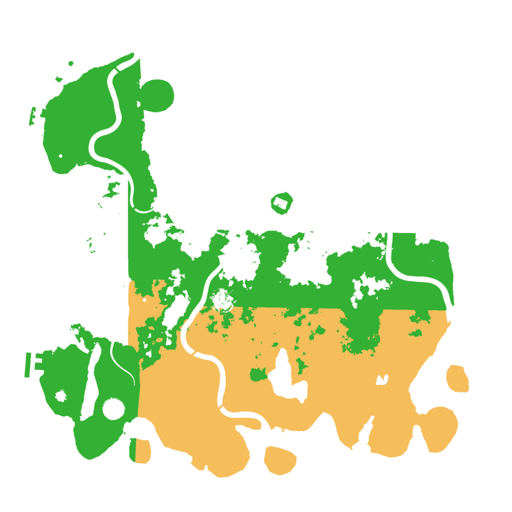 Biome Rust Map: Procedural Map, Size: 4150, Seed: 902067580