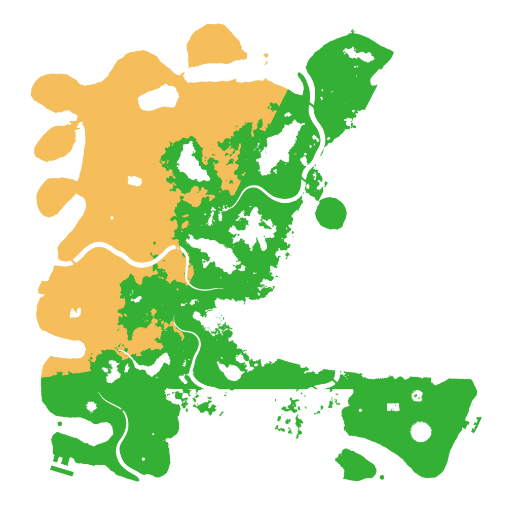 Biome Rust Map: Procedural Map, Size: 4500, Seed: 782902