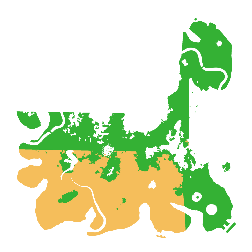 Biome Rust Map: Procedural Map, Size: 4050, Seed: 434439538