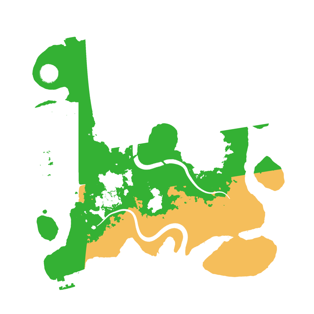 Biome Rust Map: Procedural Map, Size: 3000, Seed: 397539563