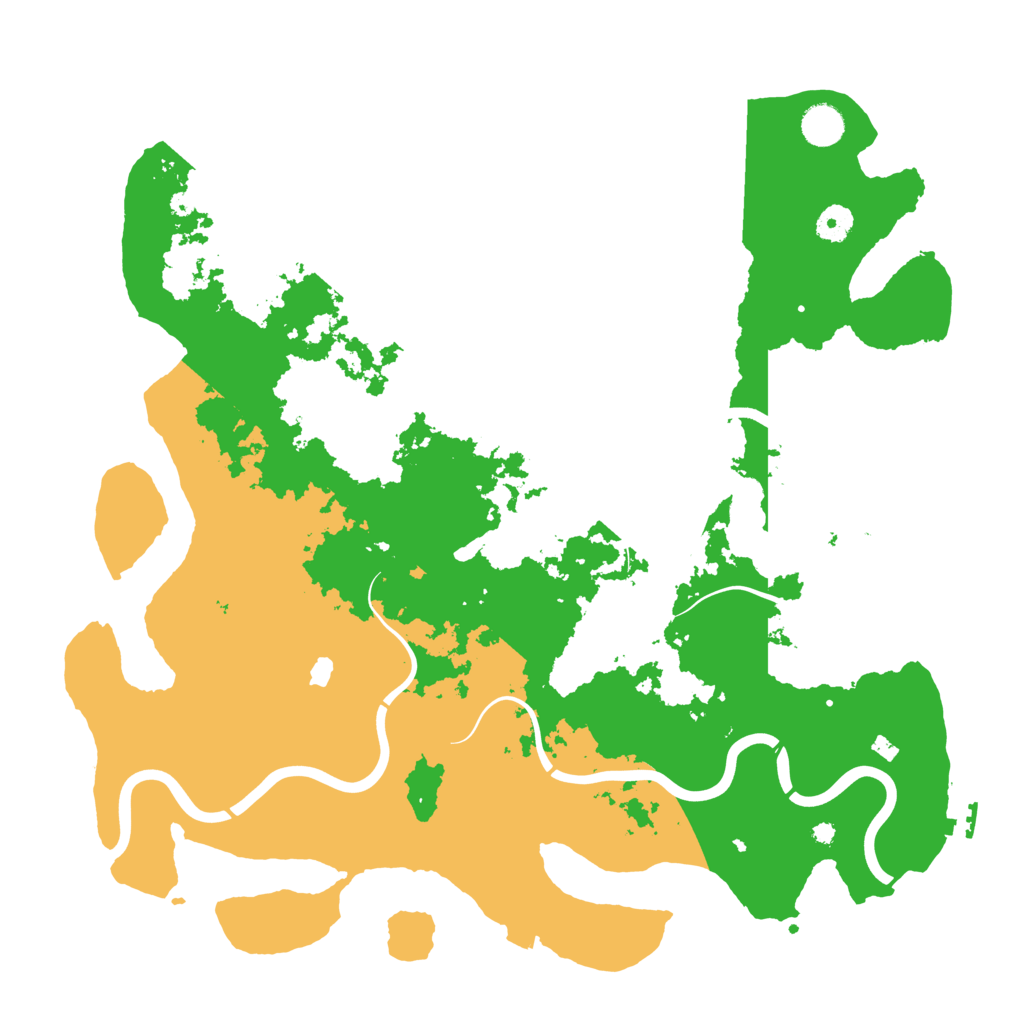 Biome Rust Map: Procedural Map, Size: 4250, Seed: 83527643