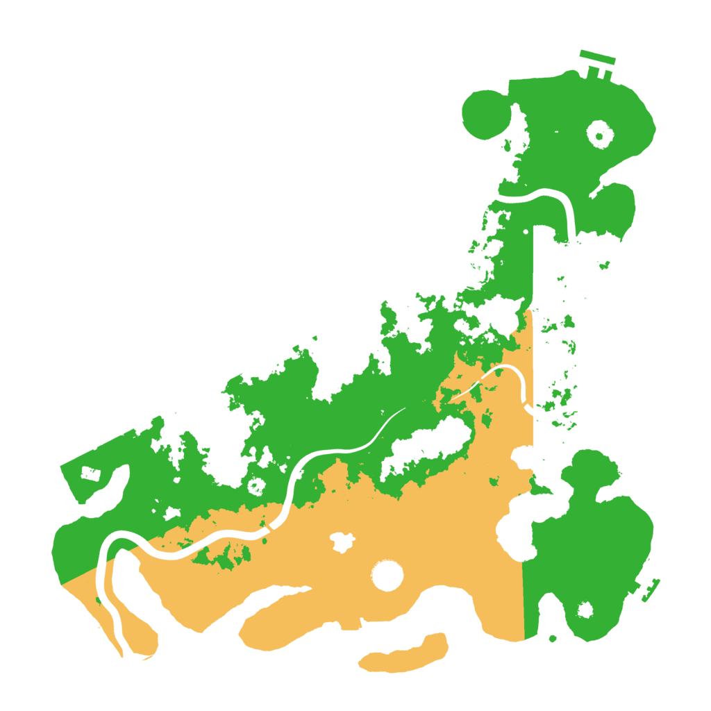 Biome Rust Map: Procedural Map, Size: 4000, Seed: 1134584030
