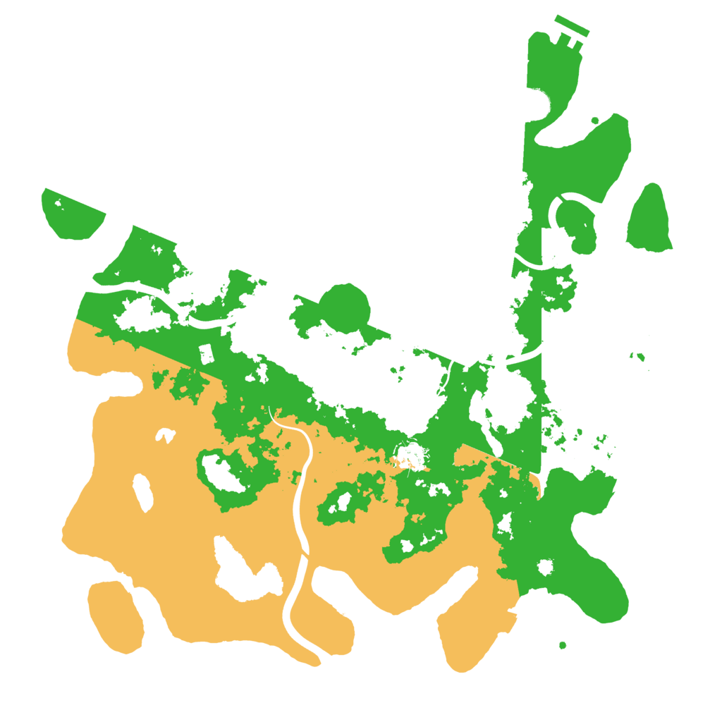 Biome Rust Map: Procedural Map, Size: 4000, Seed: 606180005