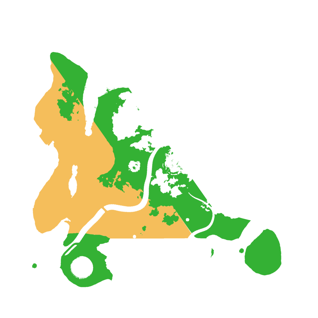 Biome Rust Map: Procedural Map, Size: 2700, Seed: 1787400102