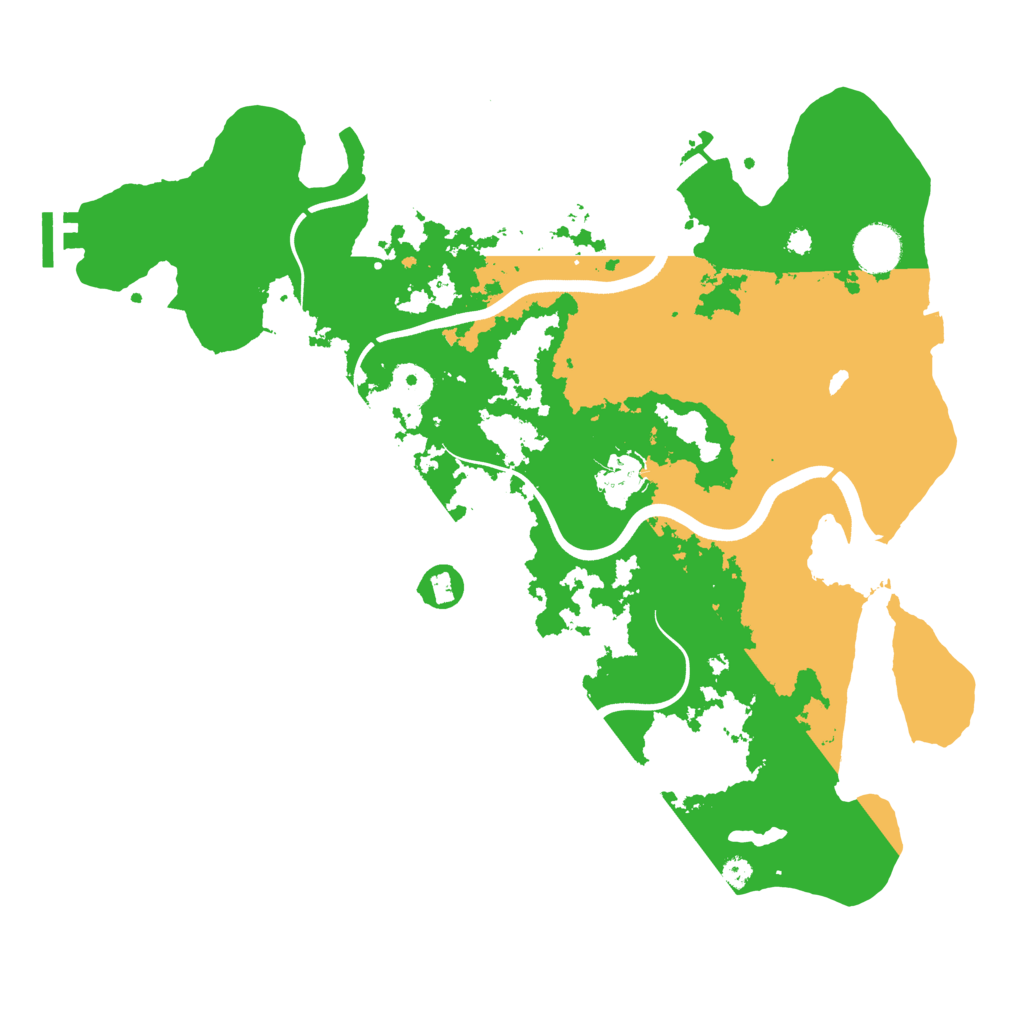 Biome Rust Map: Procedural Map, Size: 3750, Seed: 1787400032