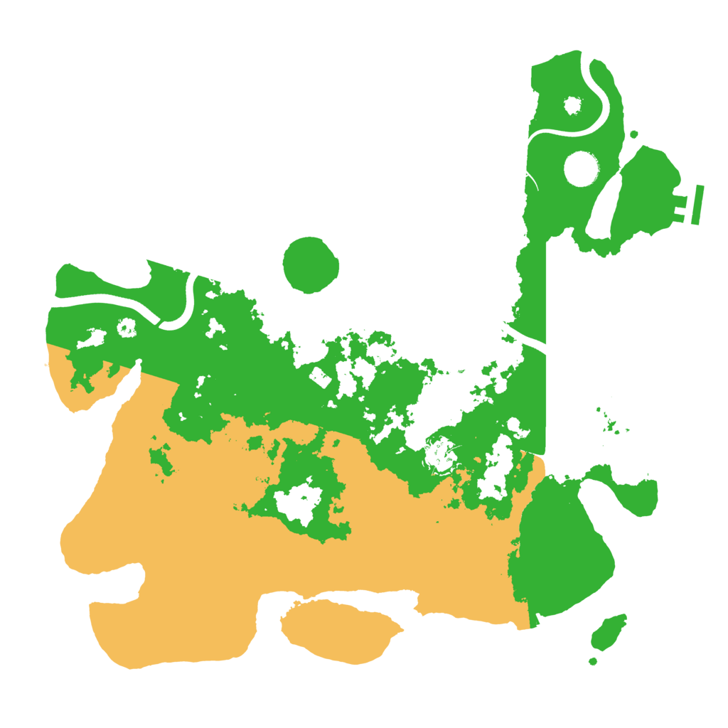 Biome Rust Map: Procedural Map, Size: 3700, Seed: 1146436214
