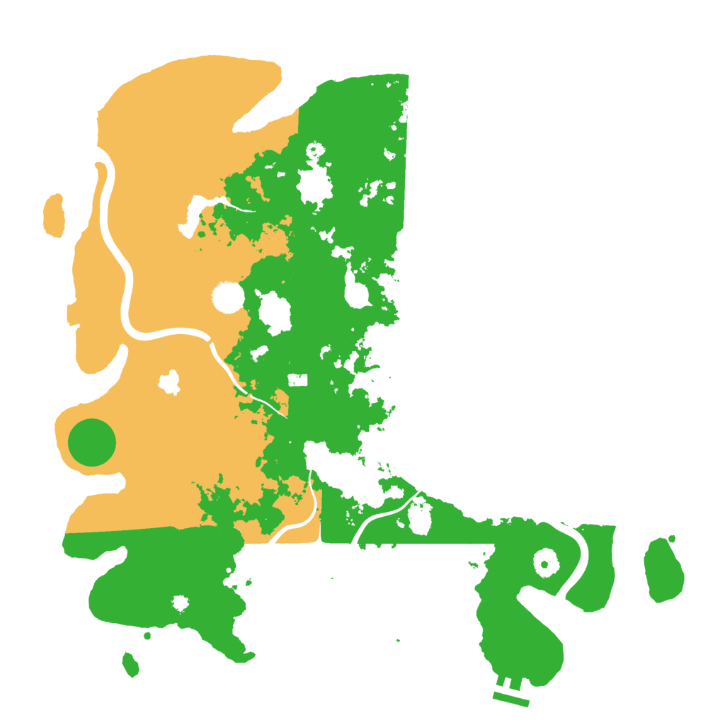 Biome Rust Map: Procedural Map, Size: 4000, Seed: 240826