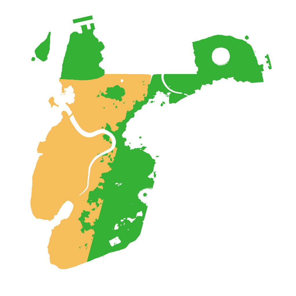 Biome Rust Map: Procedural Map, Size: 3000, Seed: 1103649768