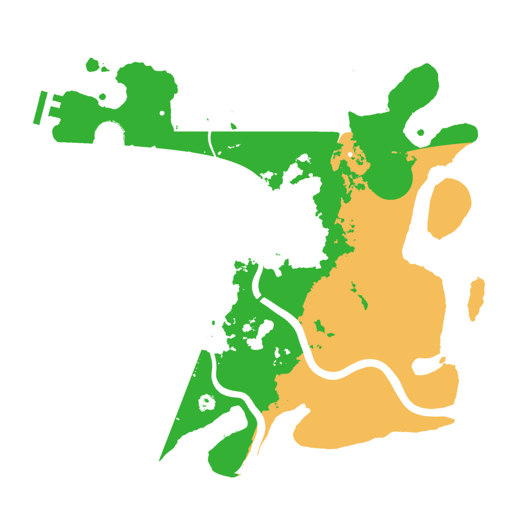 Biome Rust Map: Procedural Map, Size: 3145, Seed: 756359