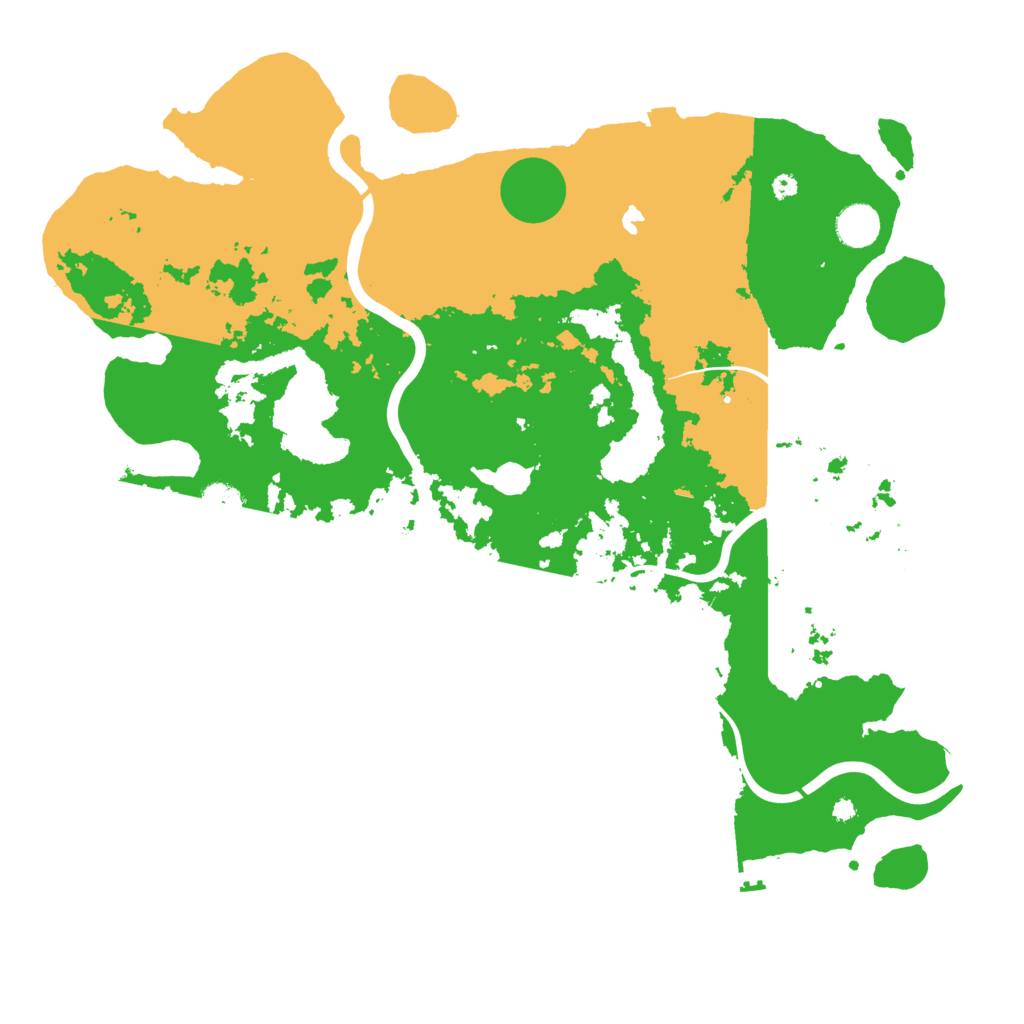 Biome Rust Map: Procedural Map, Size: 4125, Seed: 767514393